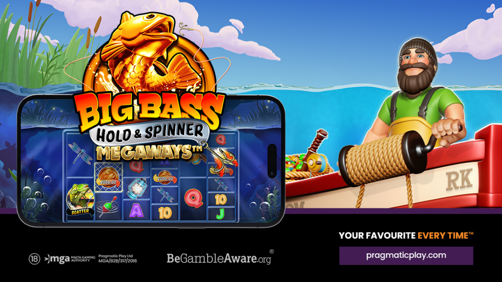 PRAGMATIC PLAY CELEBRATES TENTH CATCH WITH BIG BASS HOLD & SPINNER MEGAWAYS™
