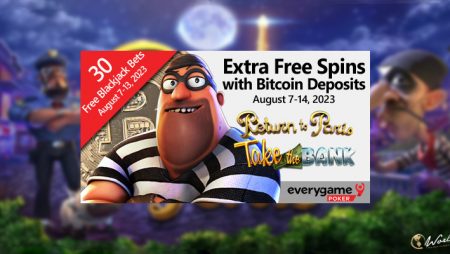 Everygame Poker Runs Free Spins Week from August 7 to 14, 2023