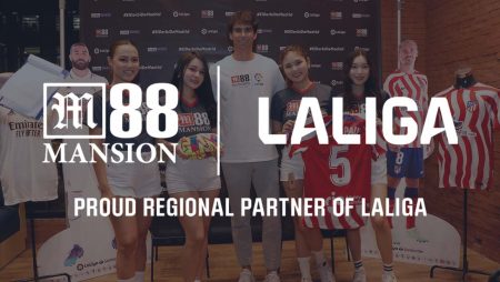 LaLiga and M88 Mansion Celebrate Fourth Year Partnership with Fresh Features and a New Look for LaLiga