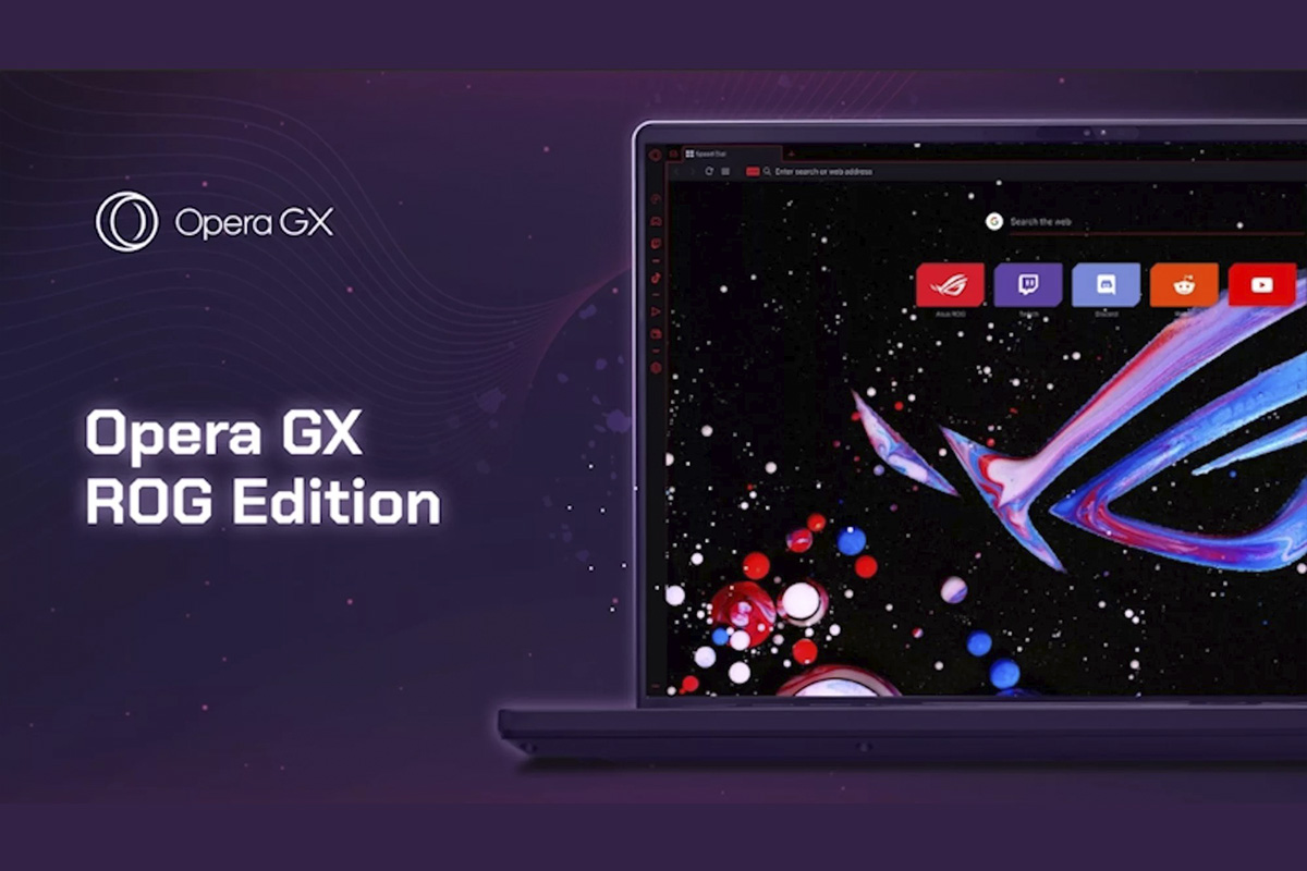 Opera and ASUS partner to create special ASUS ROG edition of Opera GX, the browser for gamers ahead of Gamescom