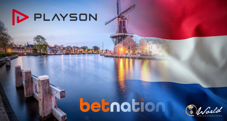 Playson Solidifies Its Presence In Netherlands After Partnering With Betnation