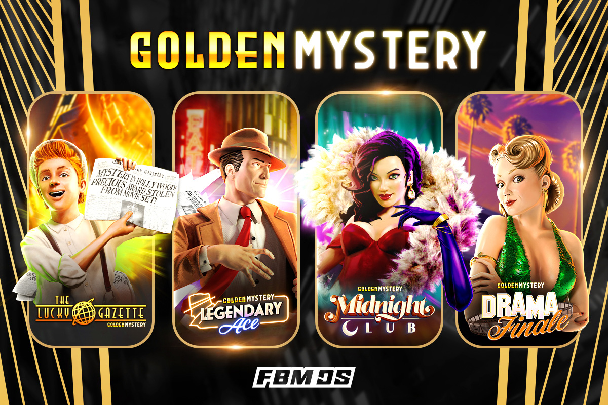 FBMDS is about to launch Golden Mystery: a crime plot for online casino players to solve in four thrilling slots