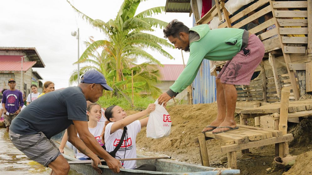 FBM Foundation supports typhoon-stricken families in Calumpit, Bulacan