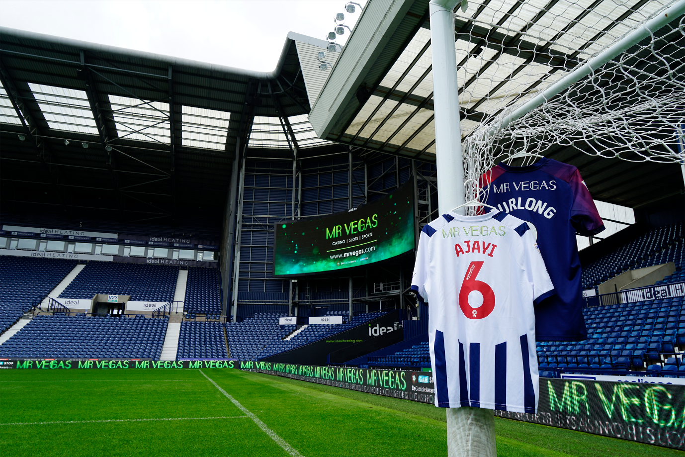 Mr Vegas signs shirt sponsorship with West Bromwich Albion