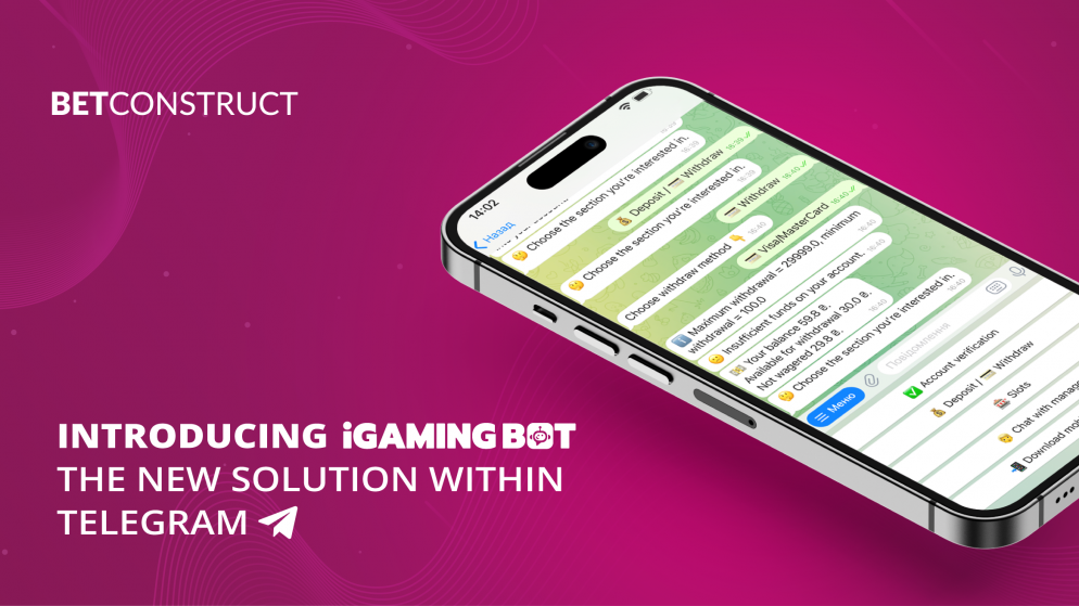 BetConstruct introduces a New Application – iGaming Bot