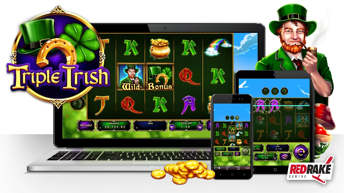 The luck of the Irish comes to Red Rake Gaming with the release of Triple Irish