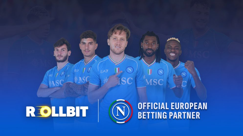 SSC NAPOLI SIGNS SPONSORSHIP DEAL WITH ROLLBIT