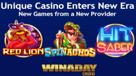 WinADay Casino Begins New Era with Introduction of New Games from Felix Gaming