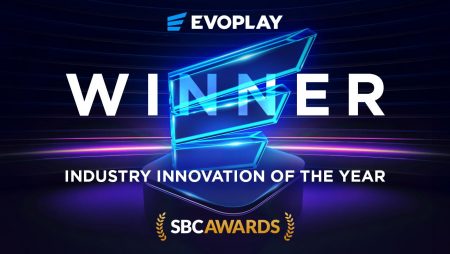 Evoplay celebrates victory at SBC Awards 2023