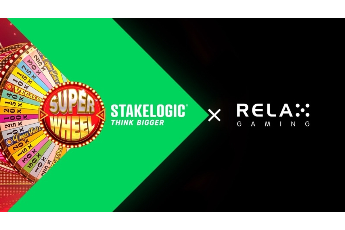 Relax Gaming and Stakelogic to boost slot gameplay with Super Wheel™