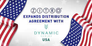 Zitro USA expands Dynamic Games distribution agreement