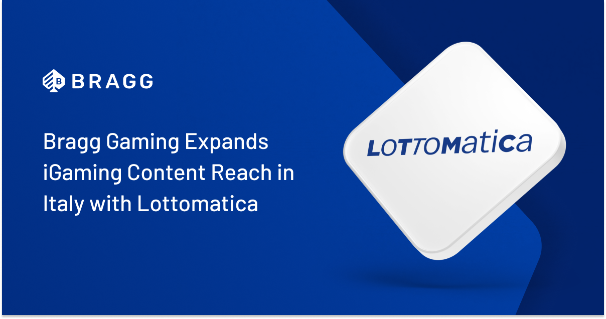Bragg Gaming Expands iGaming Content Reach in Italy with Lottomatica