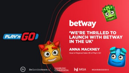 Play’n GO launches in the UK with Betway