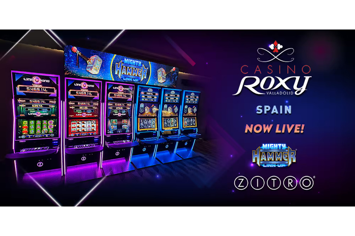 ZITRO’S MIGHTY HAMMER MULTI-GAME ARRIVES AT ROXY CASINO IN VALLADOLID