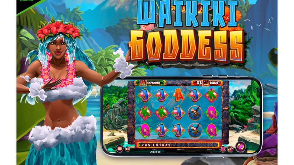 Waikiki Goddess, the tropical volcano from MGA Games