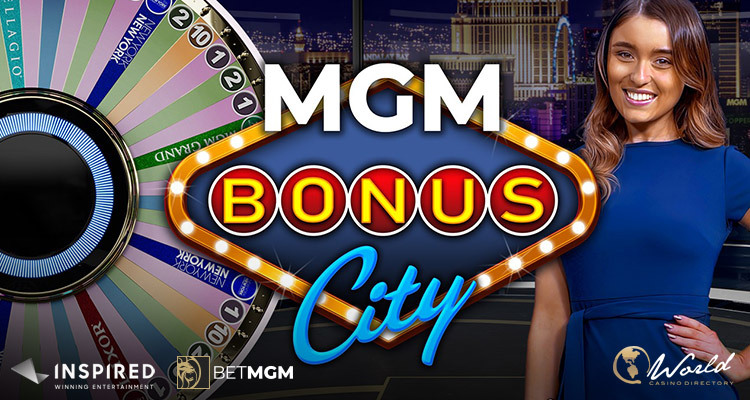BetMGM and Inspired Entertainment Launch MGM Bonus City Game To Offer Exclusive Hybrid Dealer Experience