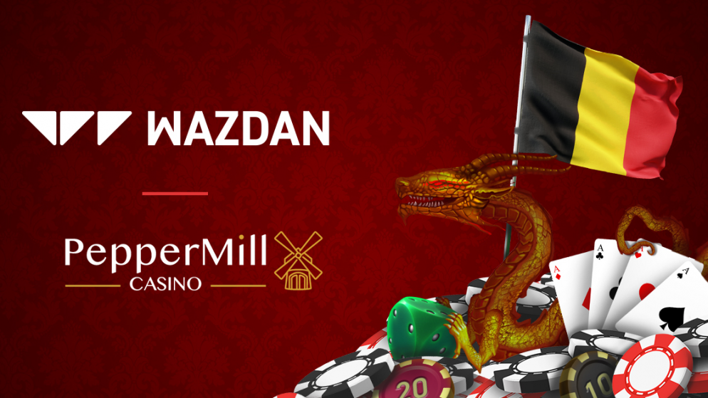 Wazdan Expands Belgian Presence as PepperMill Casino Launches 9 Exclusive Games under B+ License