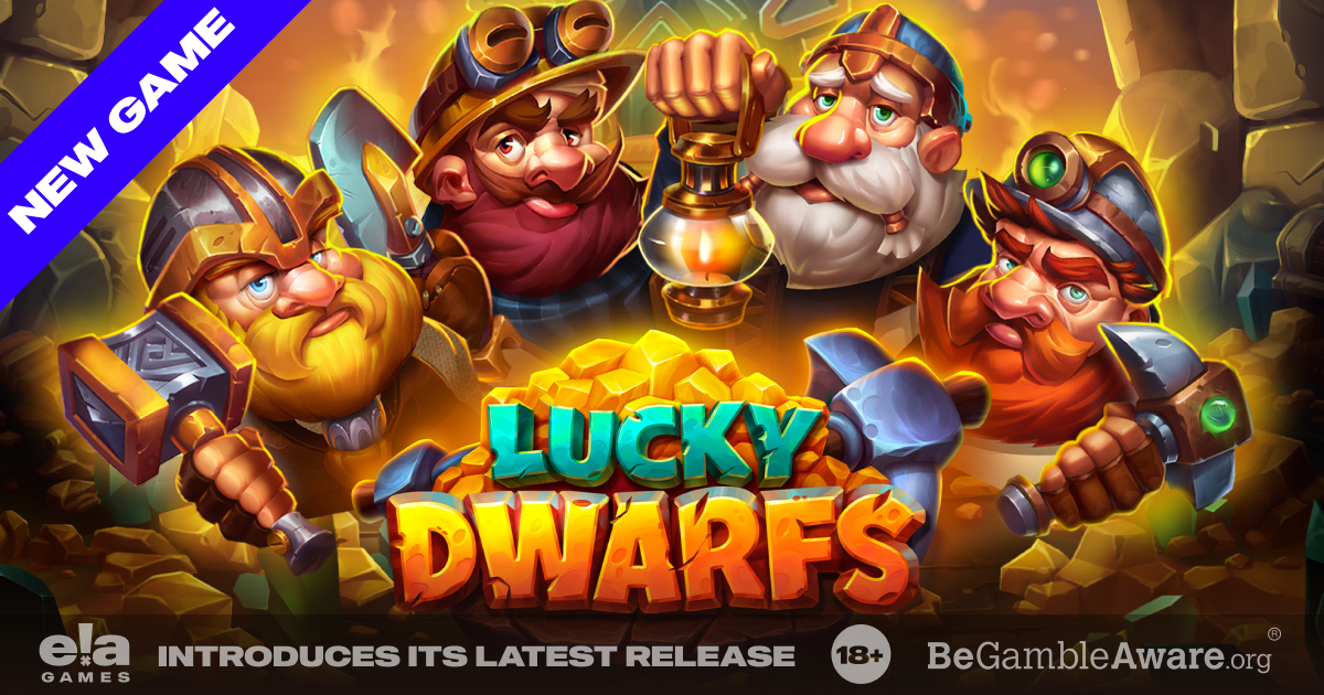 ELA Games releases new “Lucky Dwarfs” Slot