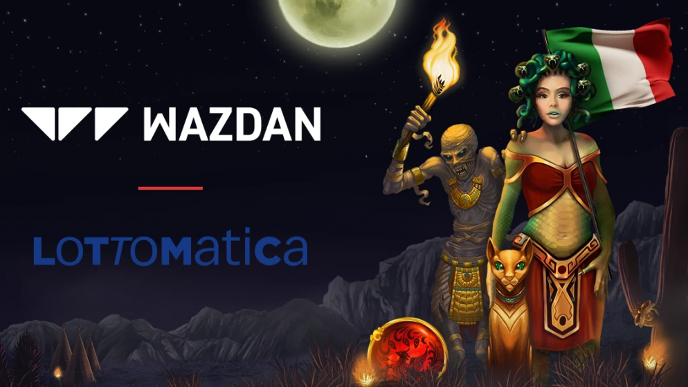 Wazdan expands its reach by going live on Lottomatica.it