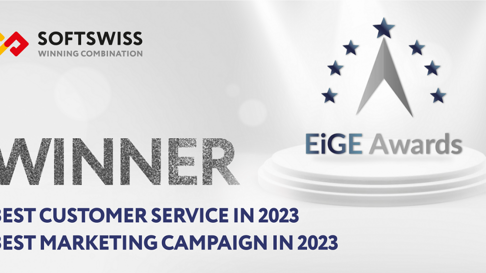 SOFTSWISS Big Win at European iGaming Excellence Awards