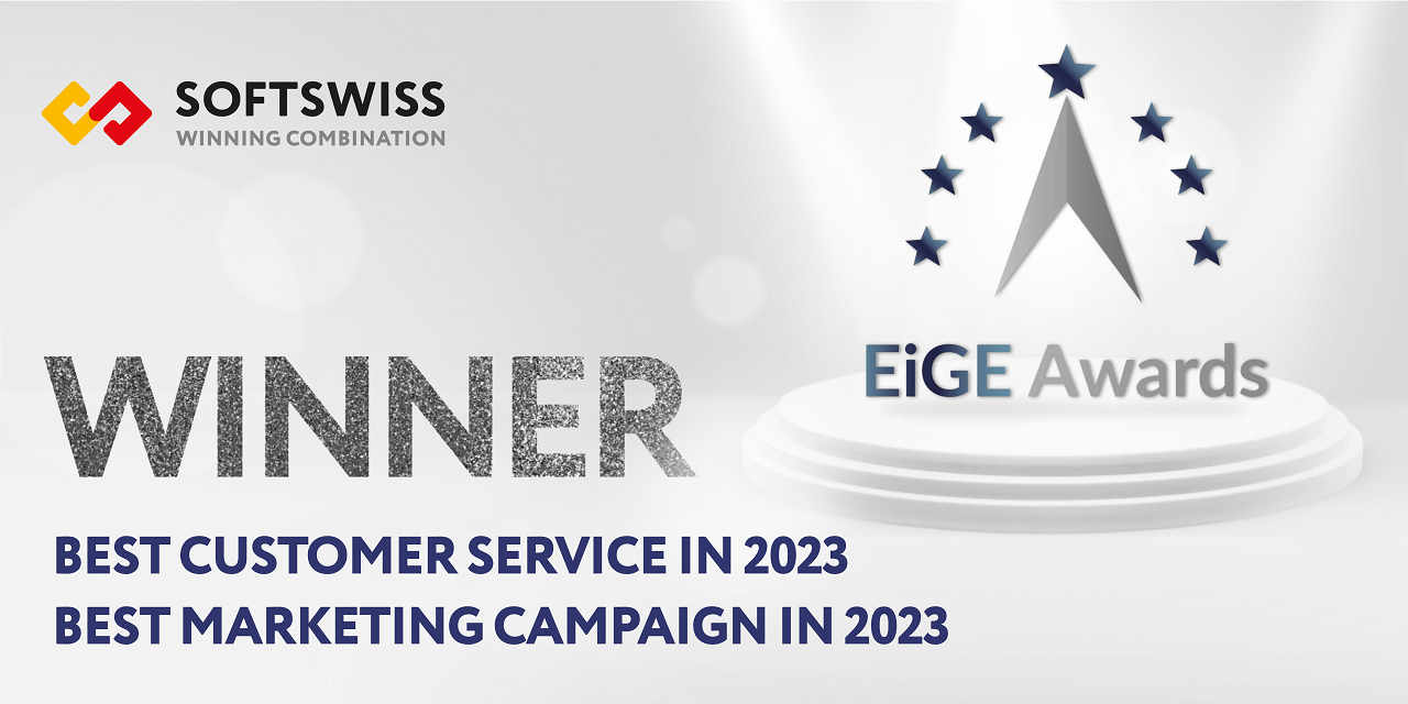 SOFTSWISS Big Win at European iGaming Excellence Awards