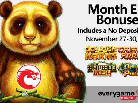 Everygame Poker Offers Up To 100 Free Spins On 4 Betsoft’s Slots To Celebrate End of the Month