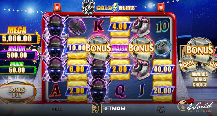 BetMGM and Digital Gaming Corporation Launch the First Ever NHL-Branded Online Slot Game