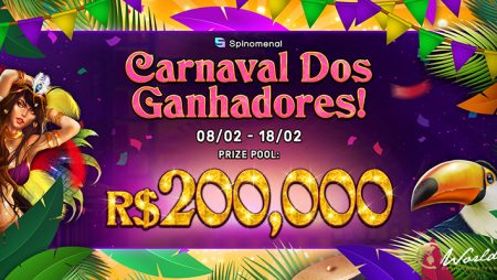 Spinomenal Invites Players to Embrace the Carnival Spirit and Compete in Carnaval Dos Ganhadores Tournament