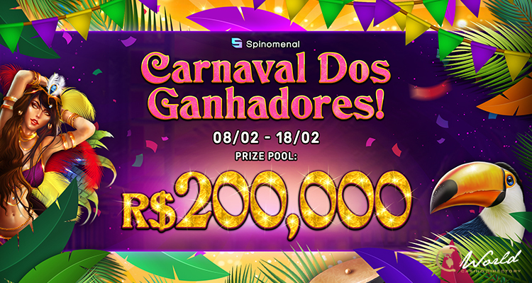 Spinomenal Invites Players to Embrace the Carnival Spirit and Compete in Carnaval Dos Ganhadores Tournament