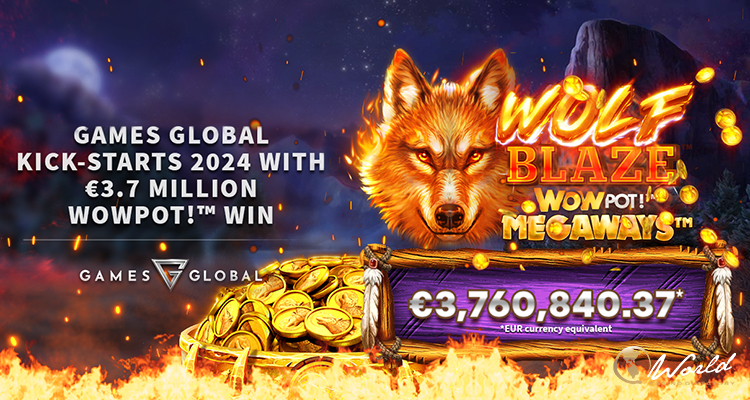 Games Global’s Jackpot WowPot! Pays Out More Than €3.7 Billion, New Slot Release Live
