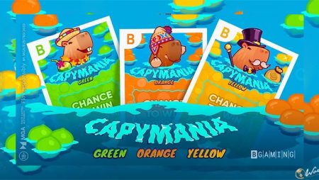 Go on an Adventure with Cute Capybaras in New BGaming Scratch Game Series Capymania