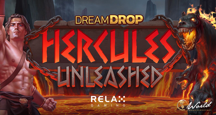 Help Hercules in the Newest Mission and Get Fantastic Prizes in Relax Gaming Release Hercules Unleashed Dream Drop