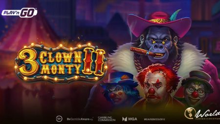 Play’n GO Invites the Players to Join Monty Brothers in Live Game Show 3 Clown Monty II