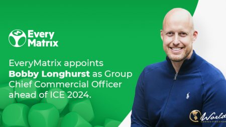 EveryMatrix Appoints Bobby Longhurst as Group Chief Commercial Officer