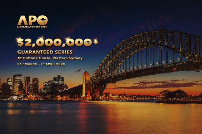 PokerNews to Report 2024 Australian Poker Open; Festival Comes With A$2 Million GTD